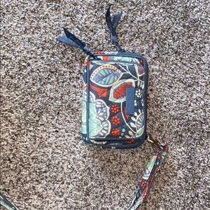 Vera bradley wallet lanyard